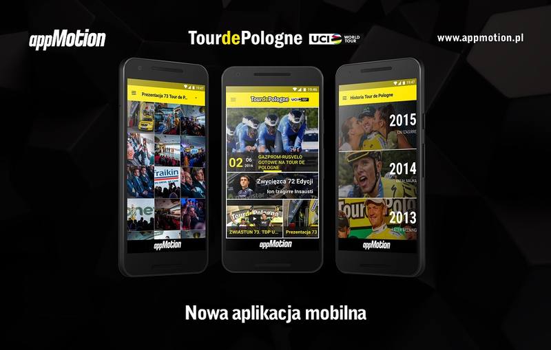 Oficjalna aplikacja mobilna 73. Tour de Pologne